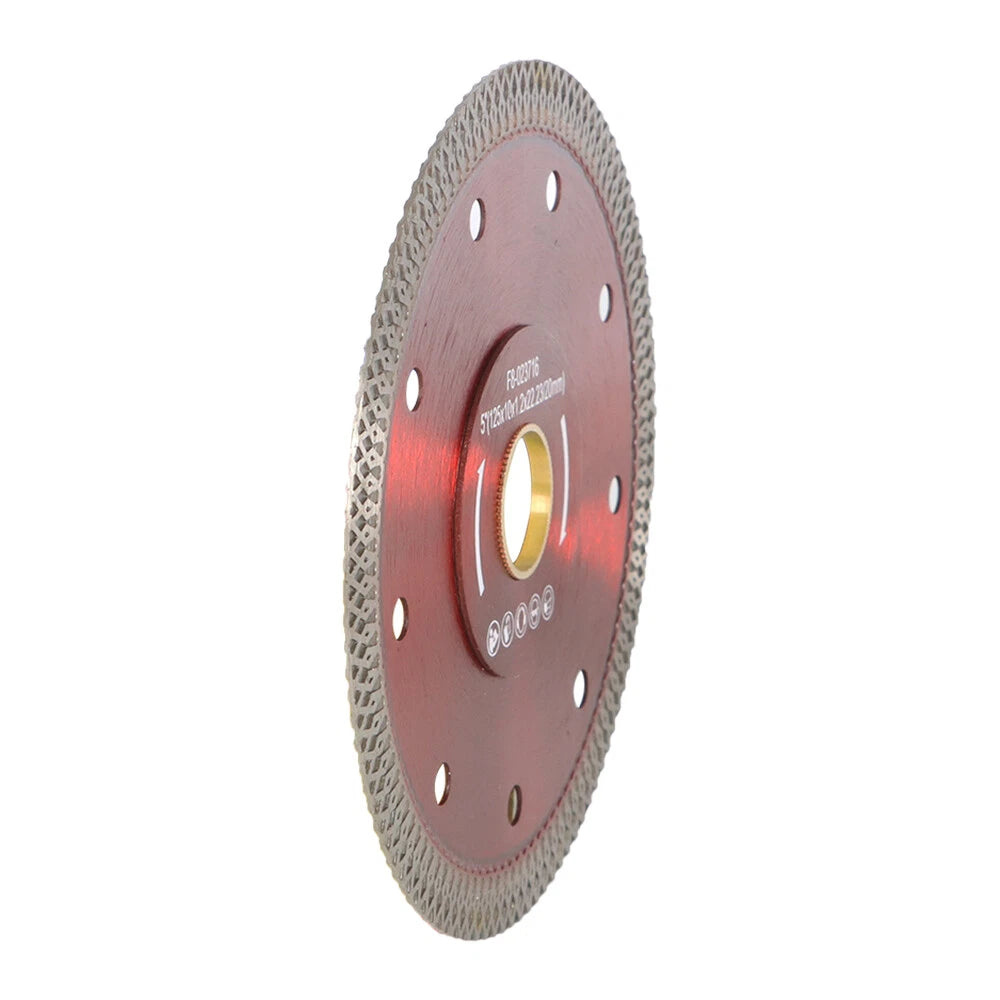 5" Diamond Saw Blade for Porcelain Tile, Granite, Marble, Stone, Ceramic