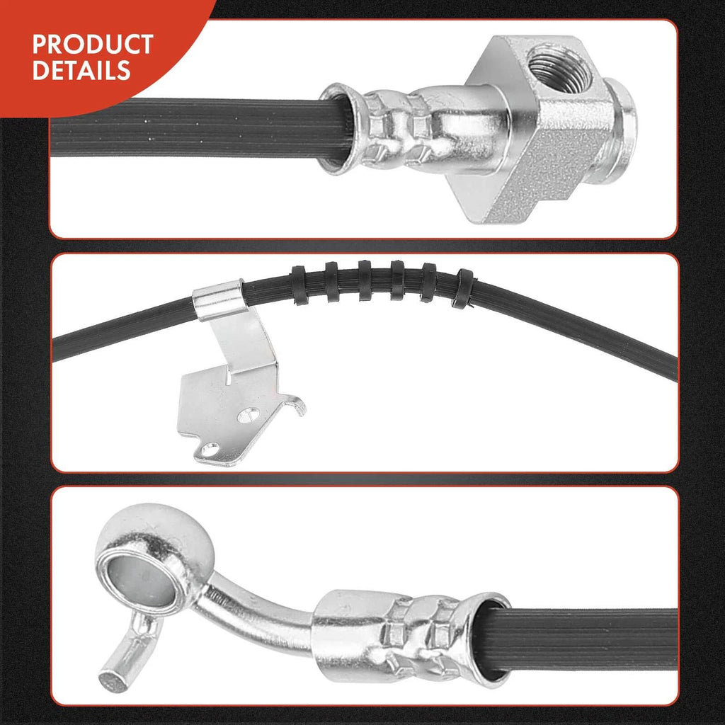 Front Right Brake Hydraulic Hose for Ford Fusion, Lincoln MKZ (2010–2012)