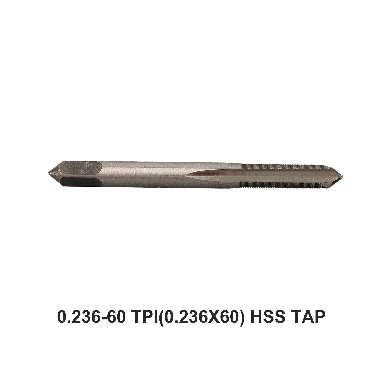 HSS Tap Set of 3 - 0.236-60 TPI 5mm (2.8 Inches) Taps