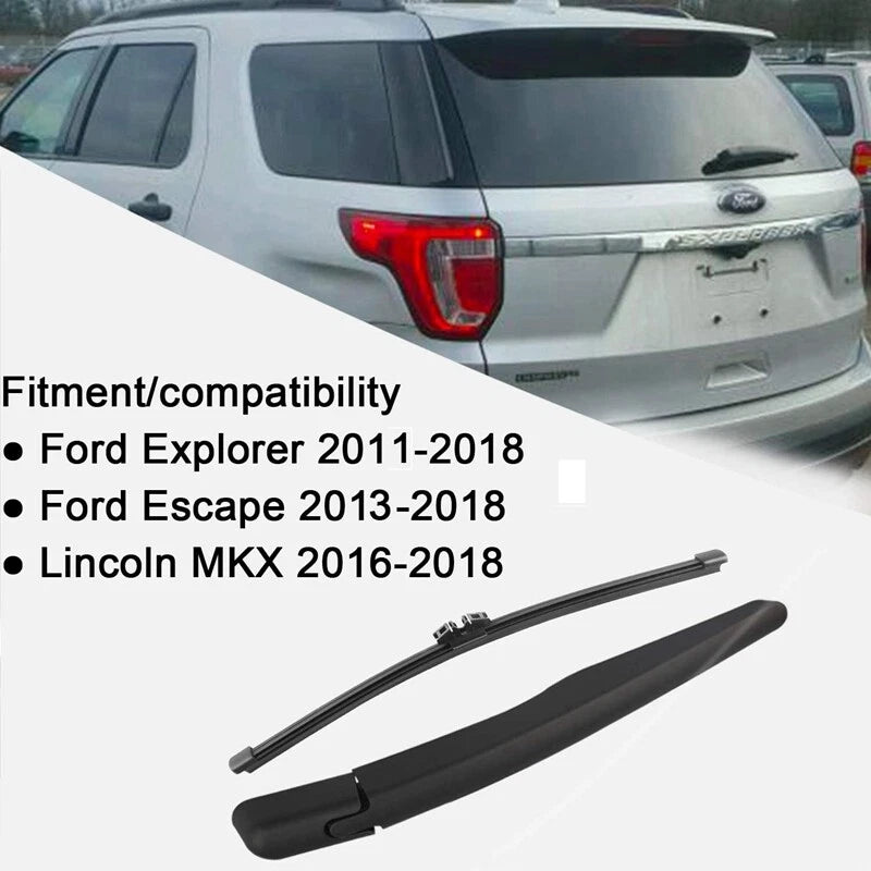 Rear Windshield Wiper Arm & Blade Set for Ford Escape (2013–2018)