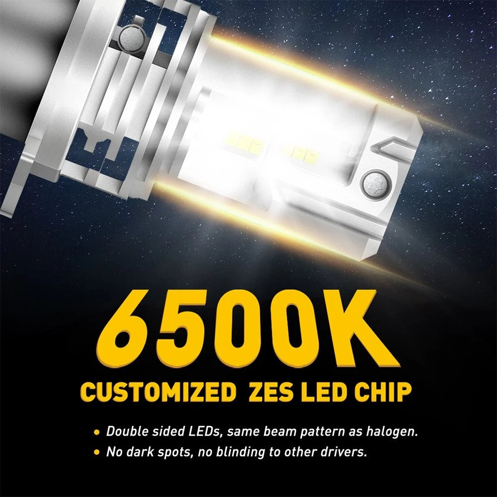 AUXITO H4 9003 LED Headlight Kit 24000LM for HB2