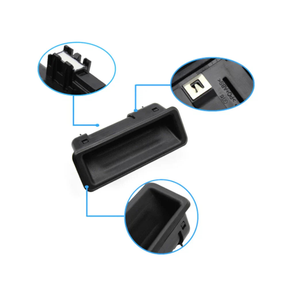 Rear Trunk Lid Lock Switch Pull Handle for BMW 1/3/5/X1/X5/X6 (1999–2015)