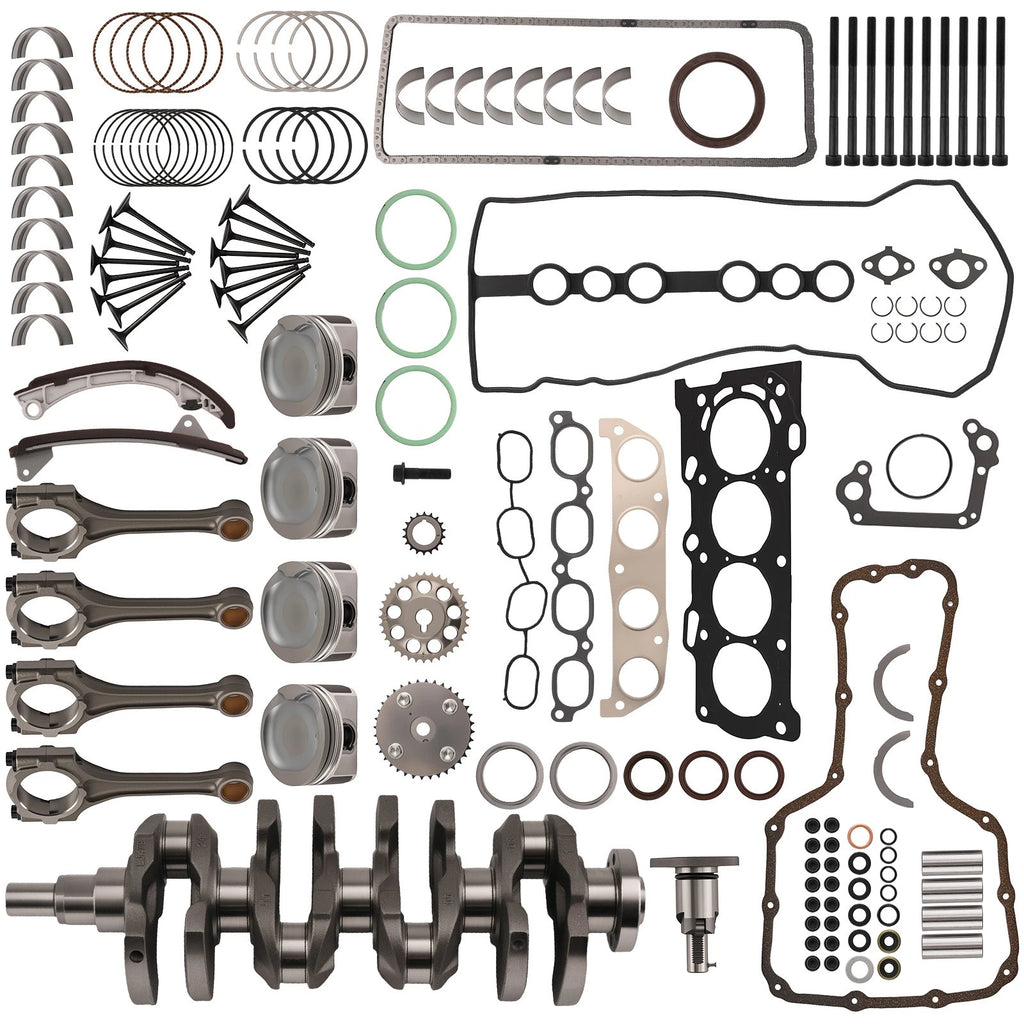 Engine Rebuild Overhaul Kit for Toyota Celica Corolla Prizm 1ZZ-FE 1.8L (1998–2008)