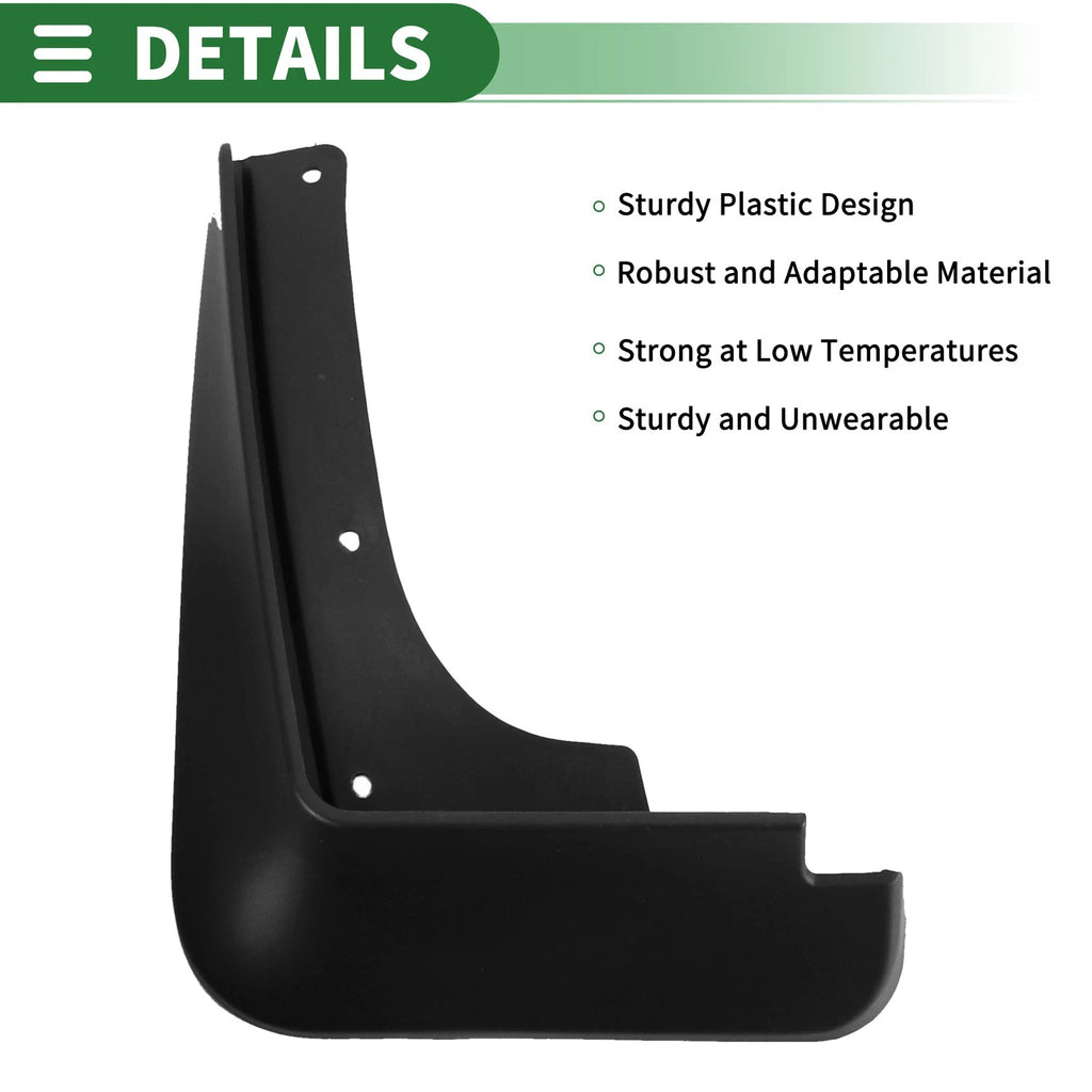 Mud Flaps Splash Guards for Hyundai Tucson (2015–2016) W/ Mount Accessories