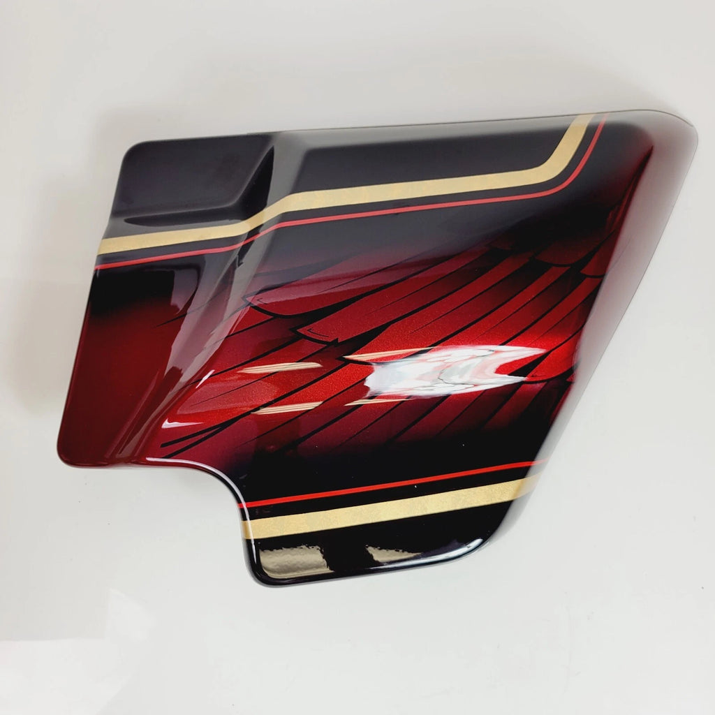 CVO Heirloom Red Fade Right Side Cover for Harley Touring (2009–2023)