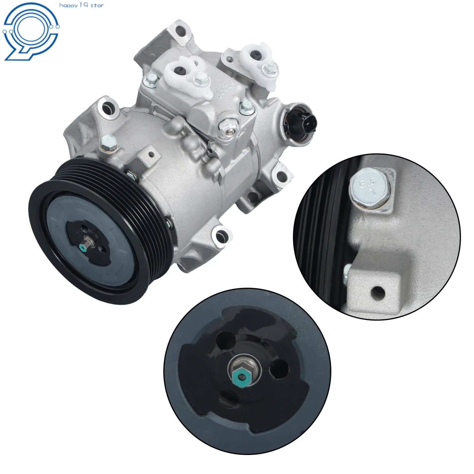 A/C Compressor with Clutch for Toyota Corolla & Matrix (2009–2013)