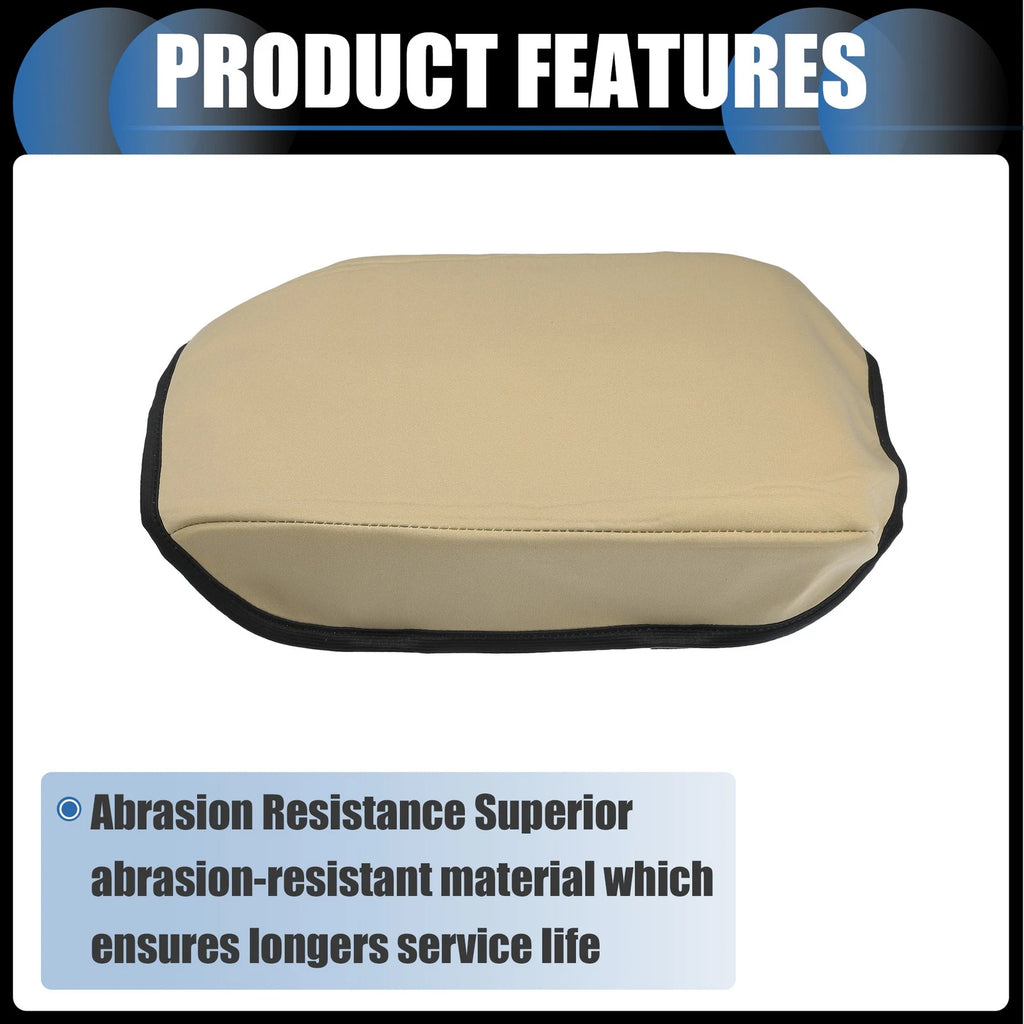 Armrest Protector Cover Pad for Mitsubishi Outlander (2016–2022) Light Brown