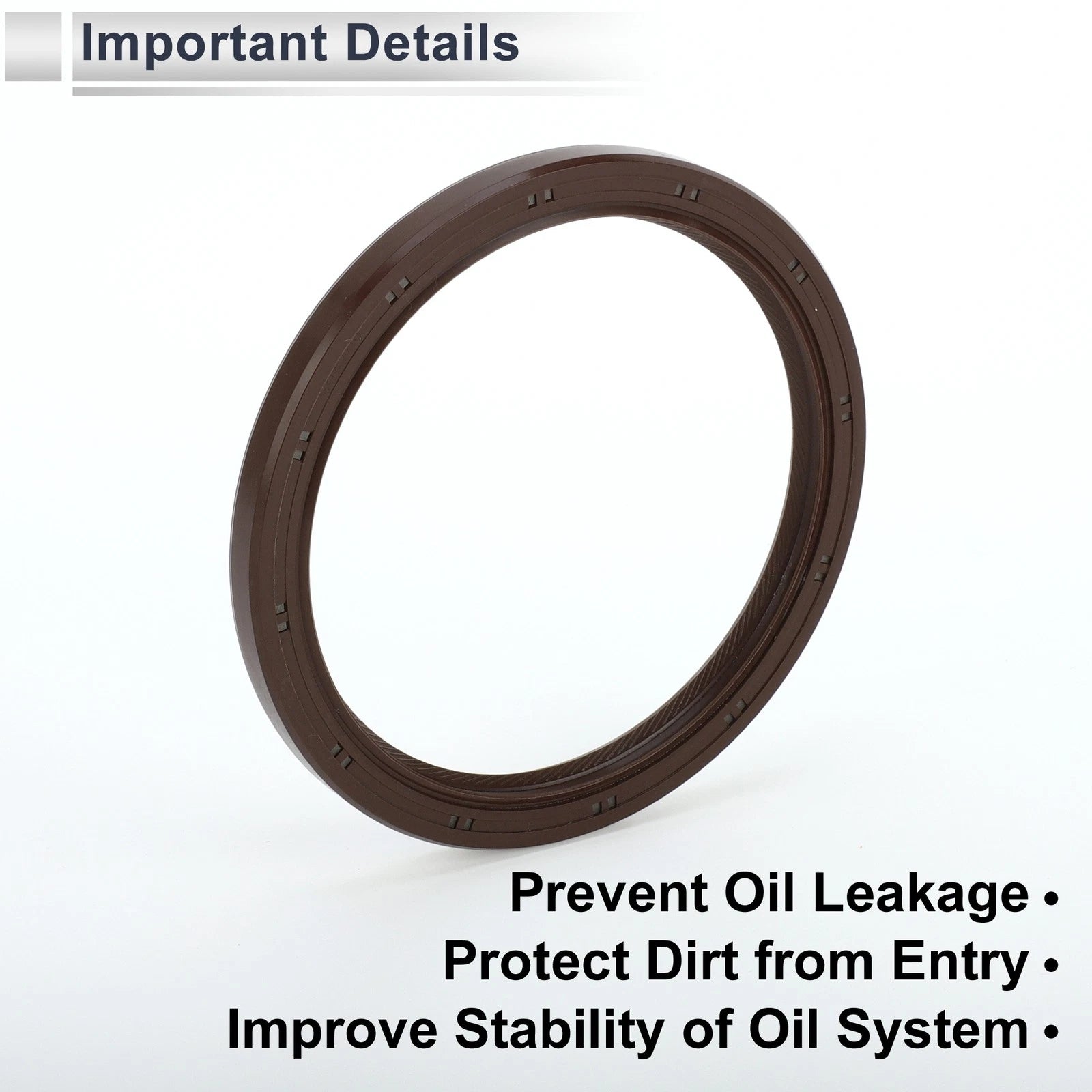 Rear Crankshaft Oil Seal for Toyota 4Runner Tacoma (No. 90311-88005/90311-88001)