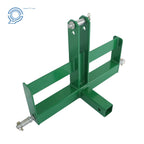 3 Point Receiver Hitch Drawbar with Weight Brackets for CAT 1 Tractor 