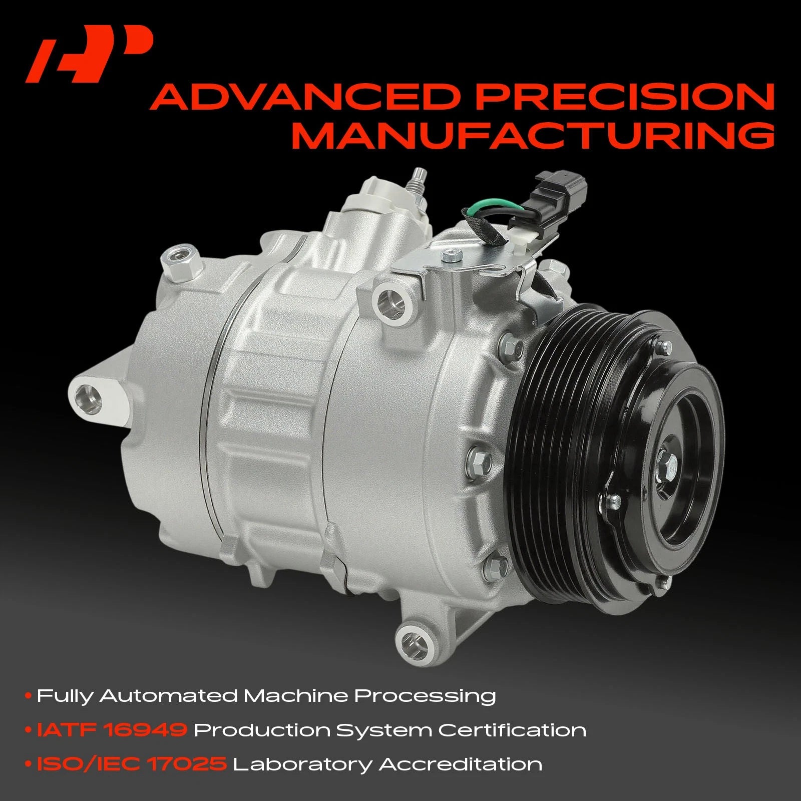 A/C Compressor with Clutch for Ford Edge (2019–2024) Lincoln Nautilus