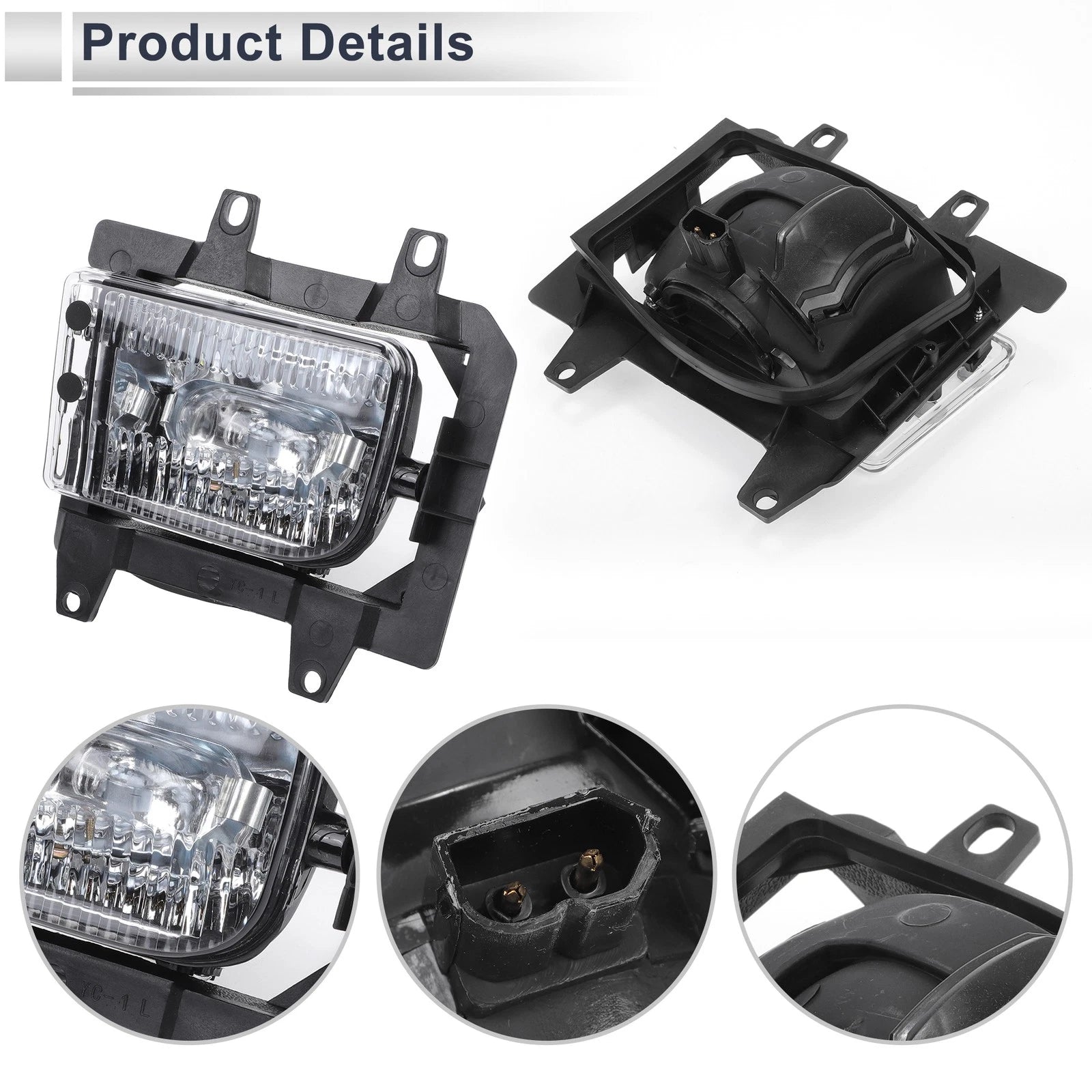 1 Pc Left Front Bumper Side Marker Light Cover for BMW E30 (1982–1994) No.63171385945