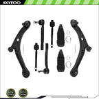 Set of 2 Front Control Arms for Acura MDX (2001–2006) & Honda Pilot (2003–2008) K621349 K621350