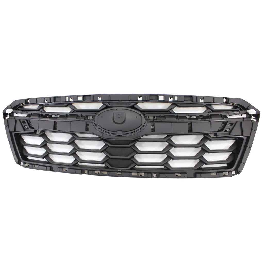 Front Grille Replacement Black Textured ABS Plastic for Nissan Navara (2005–2014)