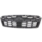 Front Grille Replacement Black Textured ABS Plastic for Nissan Navara (2005–2014)