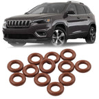 12pcs Fuel Injector O-Ring Seal Kit for Chrysler 300, Jeep Cherokee (2005–2010)