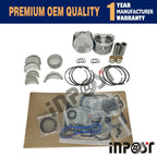 Overhaul Rebuild Kit for Kubota BX1500 (Z602)