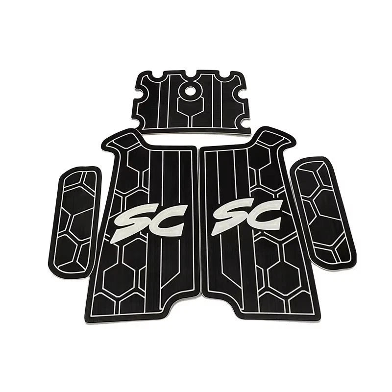 Custom Eva Foam Non-slip Traction Mats for Kawasaki SC (1991)