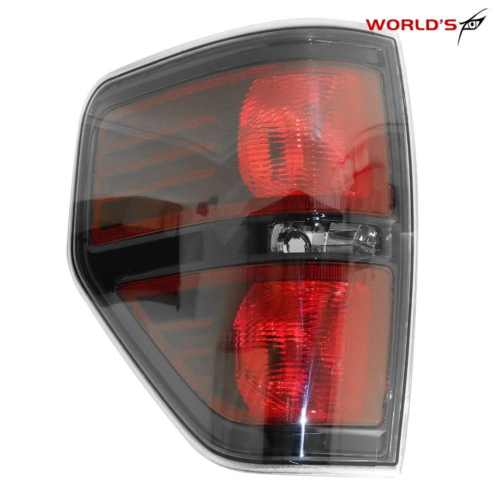 Tail Light Brake Lamp for Ford F-150 (2009–2014) Rear Left Black Frame