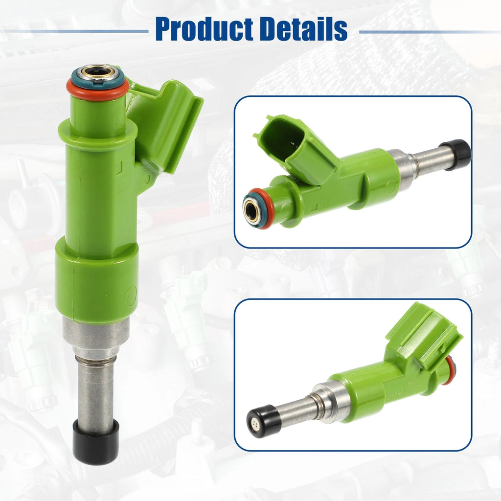 Set of 4 Fuel Injector Nozzles 23209-0C050 for Toyota Hilux Vigo (2005–2015)