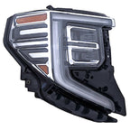 Full LED Headlight for GMC Sierra 1500 SLT/Denali (2022–2024) Chrome RH
