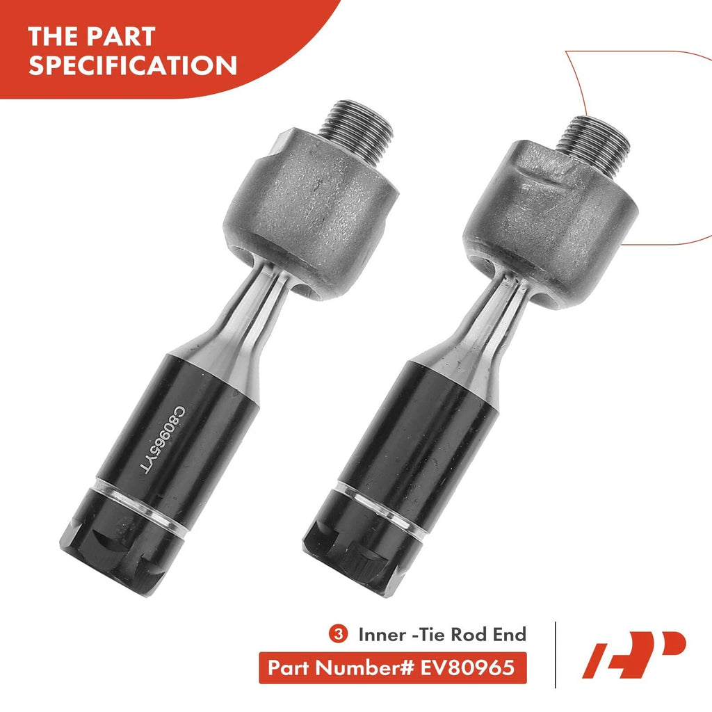 7x Rack and Pinion Hub Bearing Tie Rod End Kit for Chevy Isuzu