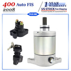 Starter for Arctic Cat 400 Auto FIS 4x4 (2008) with Relay & Ignition Key Switch