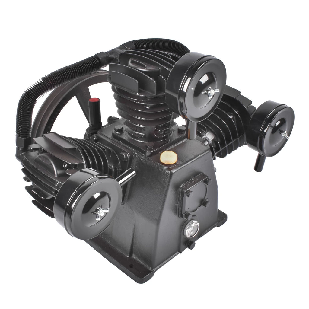 5 HP Air Compressor Pump for Single Stage Three Cylinder (22 CFM, 140 PSI)