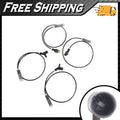 Set of 4 ABS Wheel Speed Sensors for BMW 318i 323i 325i 328i M3 (1992–2006)