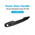 Front Right Outer Door Handle for Mitsubishi Triton ML MN (2006–2015)