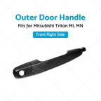 Front Right Outer Door Handle for Mitsubishi Triton ML MN (2006–2015)
