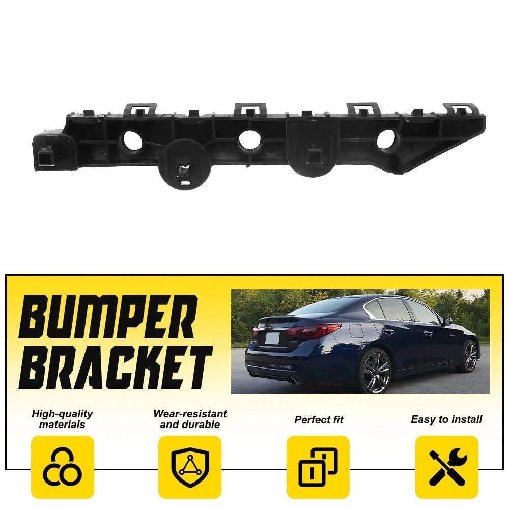 Rear Left Side Bumper Mount Support Lower Bracket for Infiniti Q50 (2014–2023) EPY
