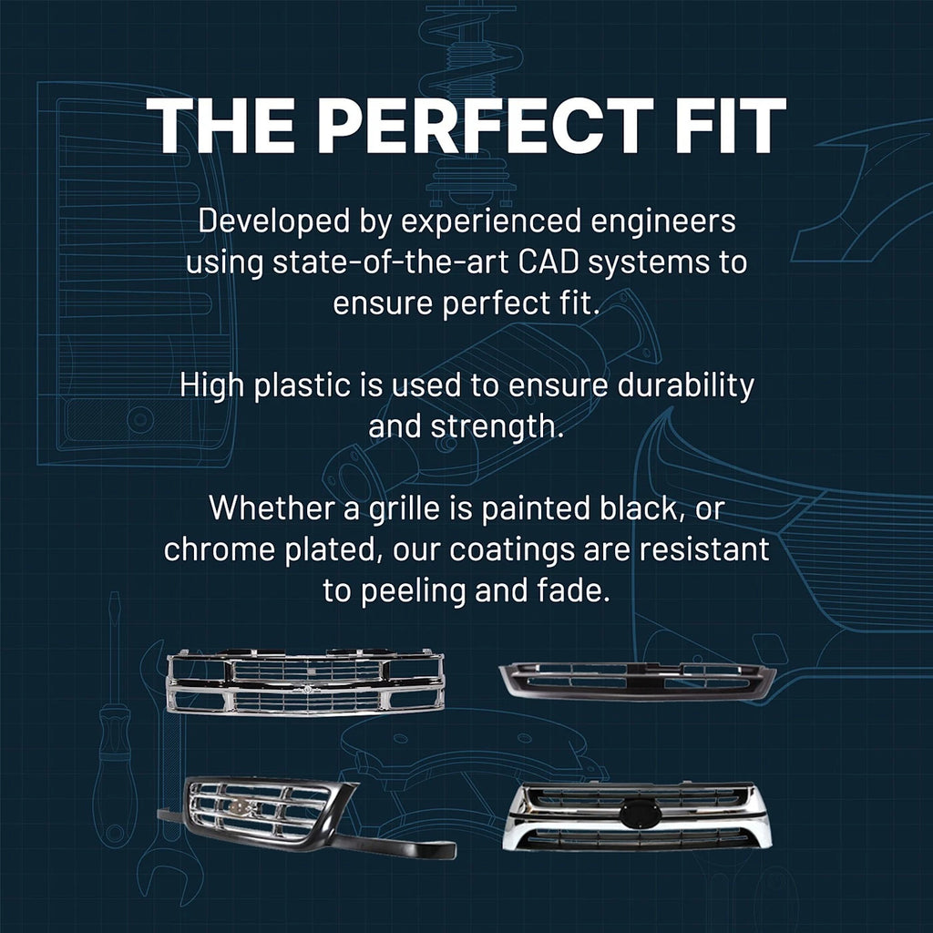 Chrome Grille for Ford Escape (2008–2012)