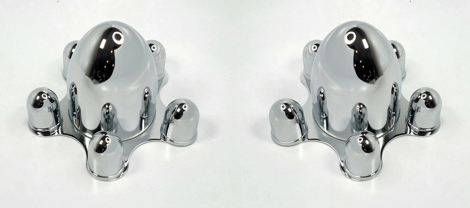Center Hub Caps Pair Spider Bullet for Ford 5x4.5 5x4.5 (2000–2020)