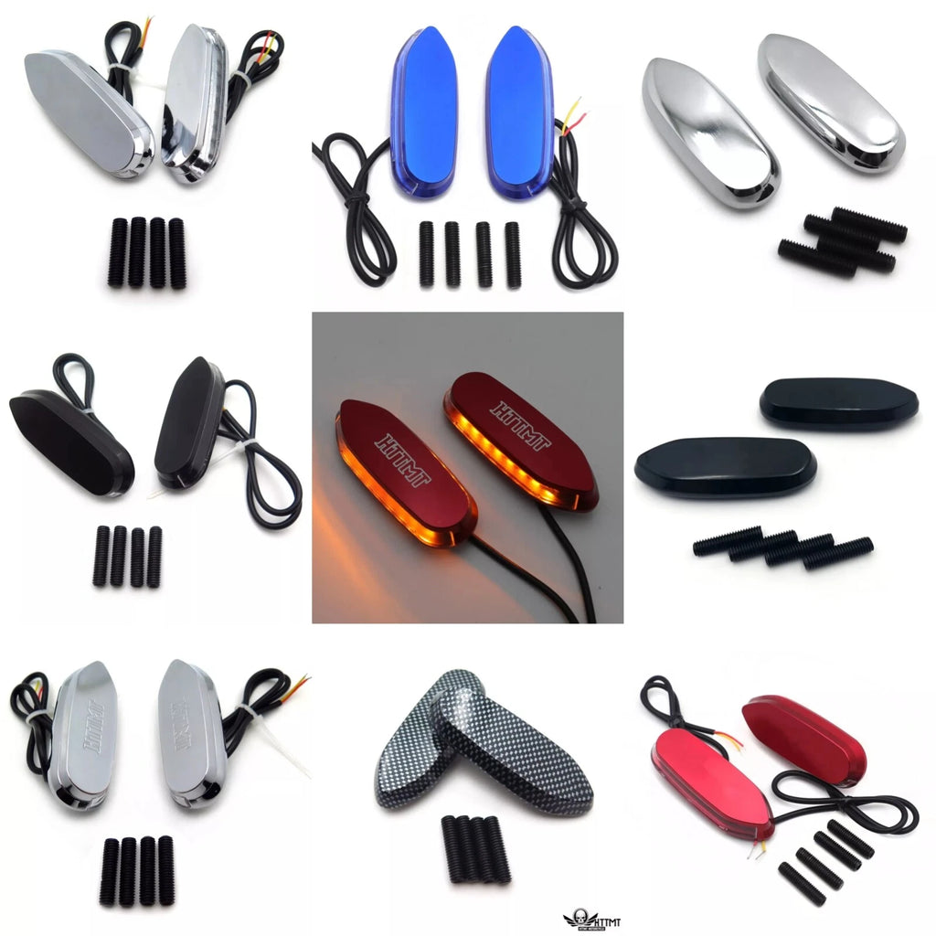 Mirror Block Off Base Plates for Suzuki GSXR1000 (2005–2008), GSXR600/750 (2006–2012)