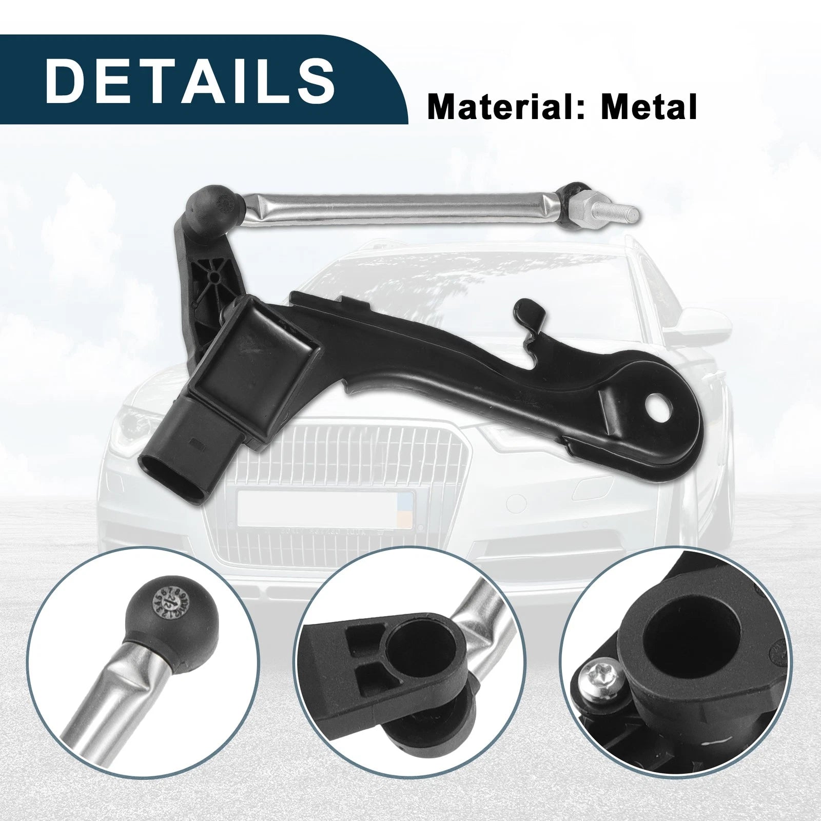 Air Suspension Ride Height Level Sensor for Audi A6 allroad (2013–2018) No. 4K0941309B