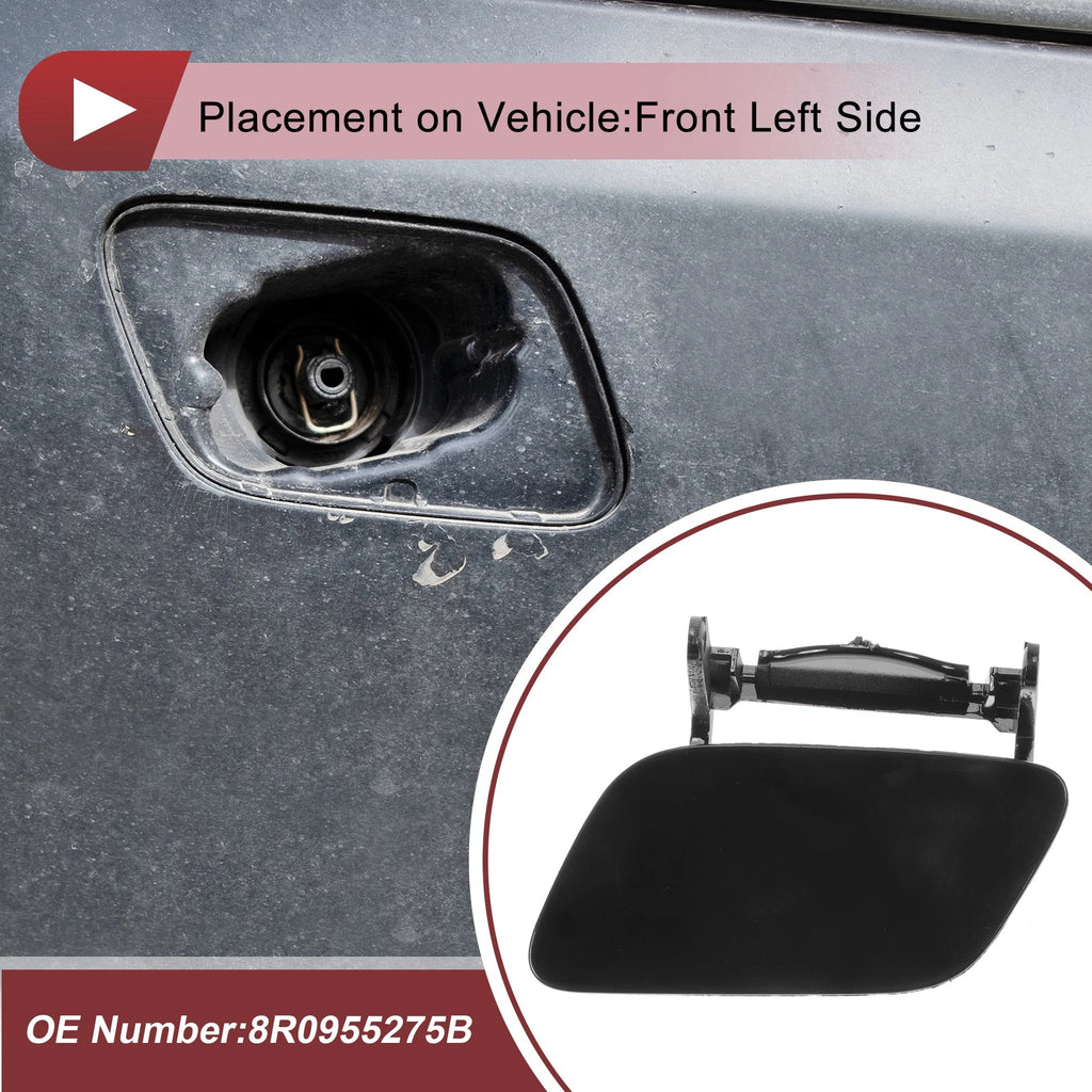 Front Left Washer Nozzle Cover Cap No. 8R0955275B for Audi Q5 (2013–2017)