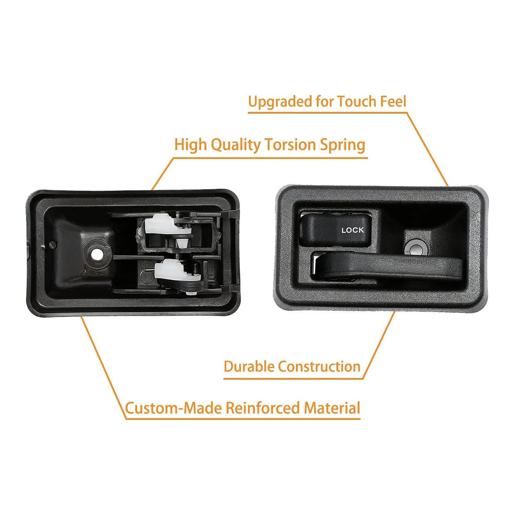 Interior Door Handle Kit for Jeep Wrangler YJ TJ (1987-2006)