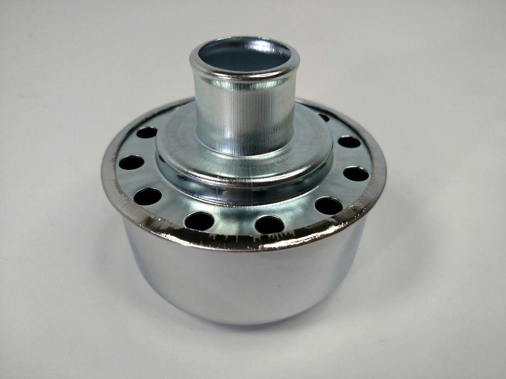 Chrome Round Push-In Breather for Universal Pickup Truck (Universal) (2000–2025)