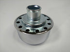 Chrome Round Push-In Breather for Universal Pickup Truck (Universal) (2000–2025)