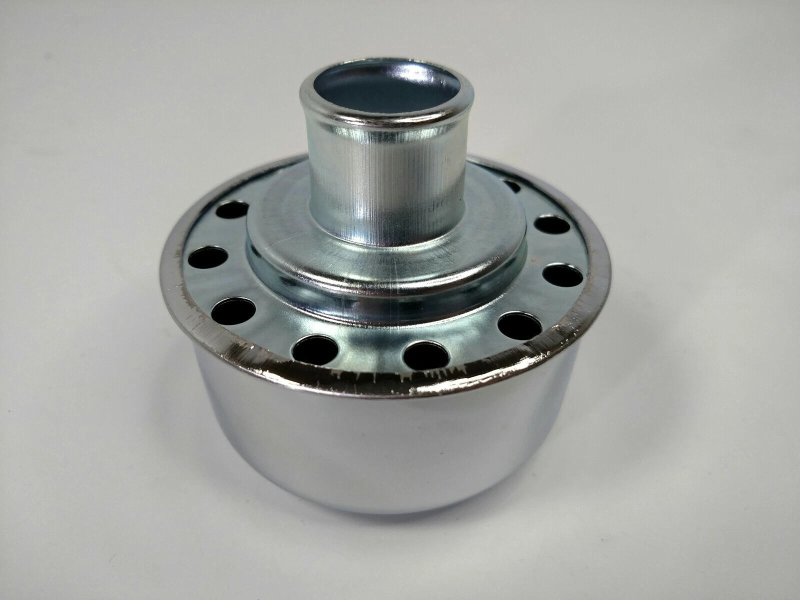 Chrome Round Push-In Breather for Universal Pickup Truck (Universal) (2000–2025)