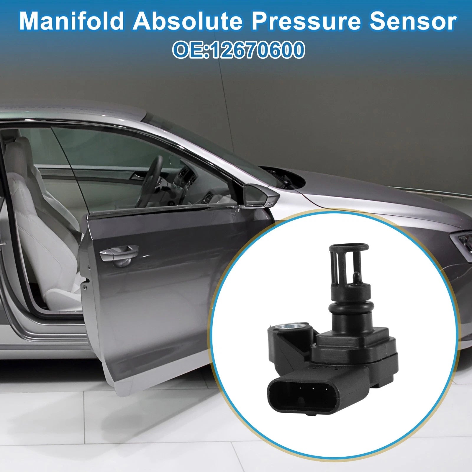 Manifold Absolute Pressure Sensor No. 12670600 for Buick Cascada (2016–2019)