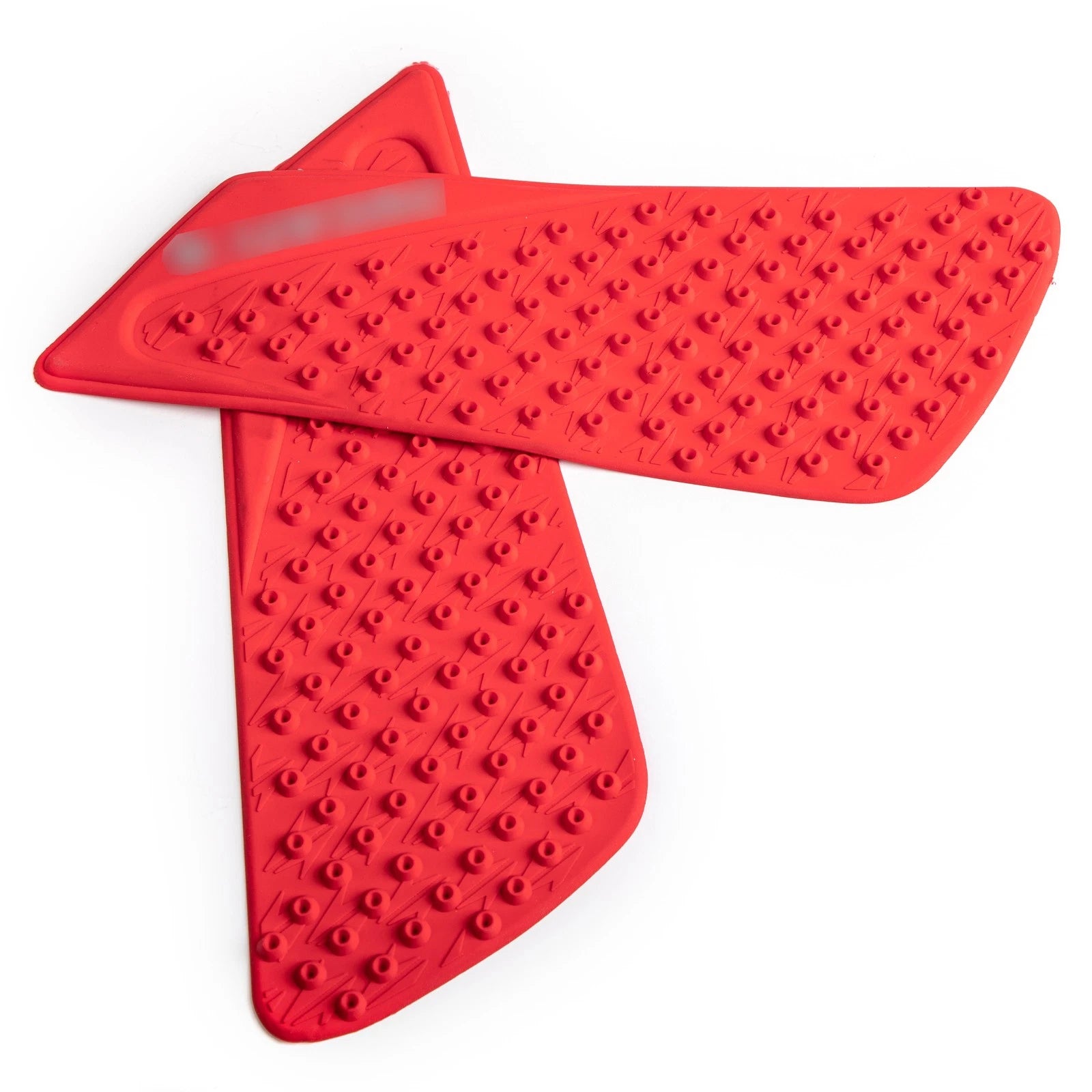 Tank Traction Pad Side Gas Knee Grip Protector for Ducati 848 1098 1198 (2008–2016) RED