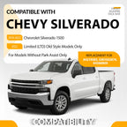 Chrome Steel Front Bumper Face Bar for Chevy Silverado 1500 (2019-2022)