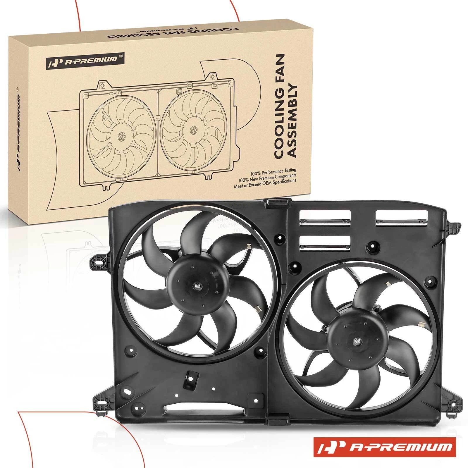 Dual Cooling Fan Assembly for Ford Fusion (2014–2016)