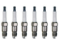 Set of 6 Denso U-Groove Spark Plugs (Gap 0.035) for Cady Chevy Dodge GMC Pontiac