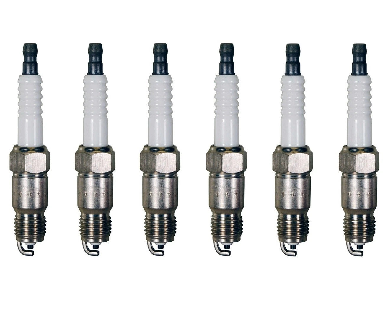 Set of 6 Denso U-Groove Spark Plugs (Gap 0.035) for Cady Chevy Dodge GMC Pontiac