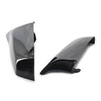 2X Glossy Black Rear View Mirror Cover Trim for BMW 5 Series (E60, F10, F01, F02, E63)