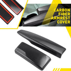Carbon Fiber Armrest Trim Cover for Mercedes E-Class E63 AMG (2010–2015)