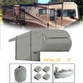 Waterproof RV 5th Wheel Cover for Camper 33'-37' FT (Fits Most Models)