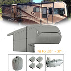Waterproof RV 5th Wheel Cover for Camper 33'-37' FT (Fits Most Models)